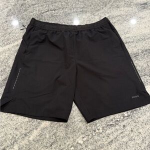 Skora Black Men's Athletic Shorts